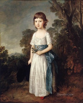  Cot Pintura - Retrato del maestro John Heathcote Thomas Gainsborough